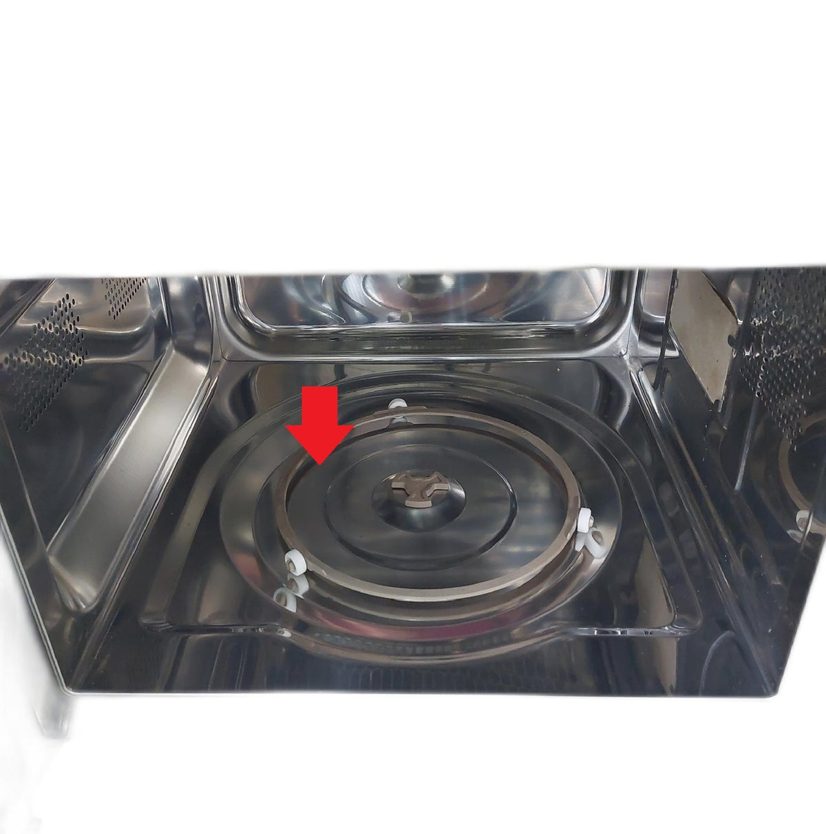 SEVERIN 3 in 1 Mikrowelle mit Grill Heissluft ohne Teller Gebrauch