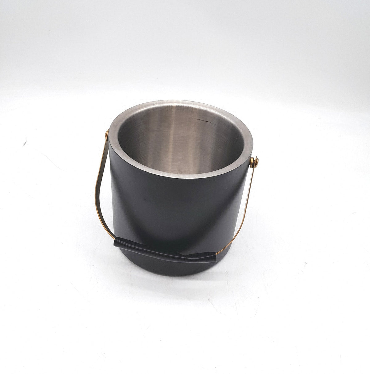 Eiswuerfelbehaelter Edelstahl 3 2L isolierter Eiskuebel mit Silikondeckel modern