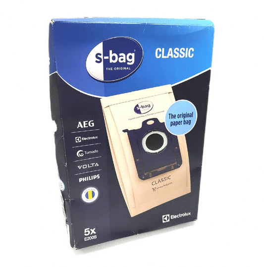 Electrolux E200S Staubsaugerbeutel 5er Pack Zylinderbeutel Staubsauger Zubehör
