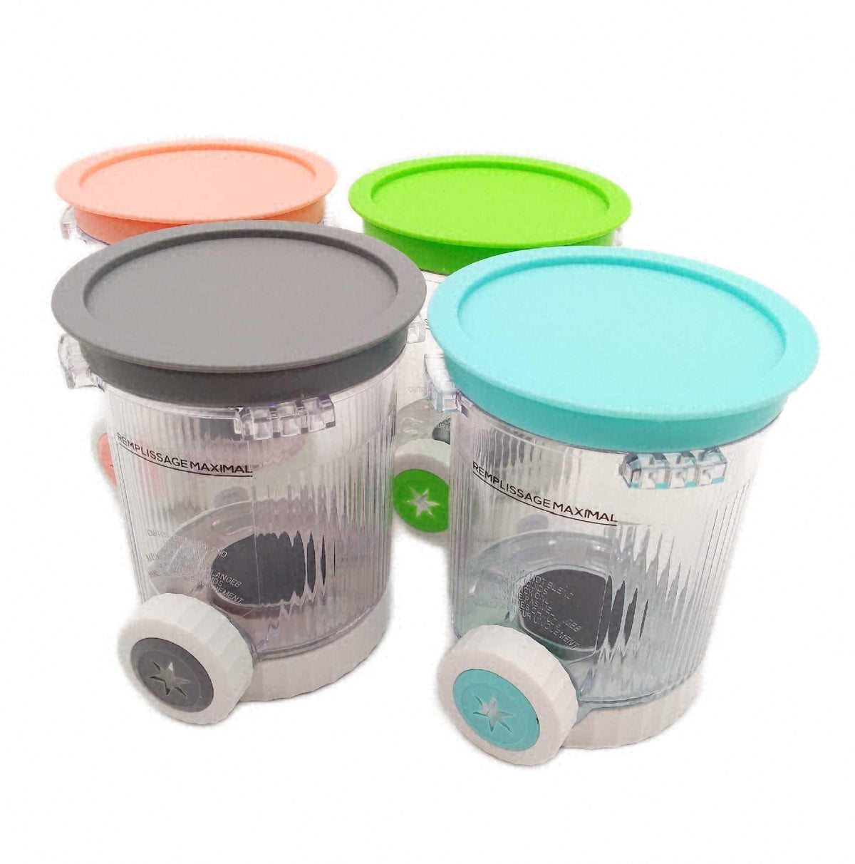 Ninja Creami Swirl Behälter 4 x 480 ml kompatibel NC700 NC701EU Ersatzteile Zubehör