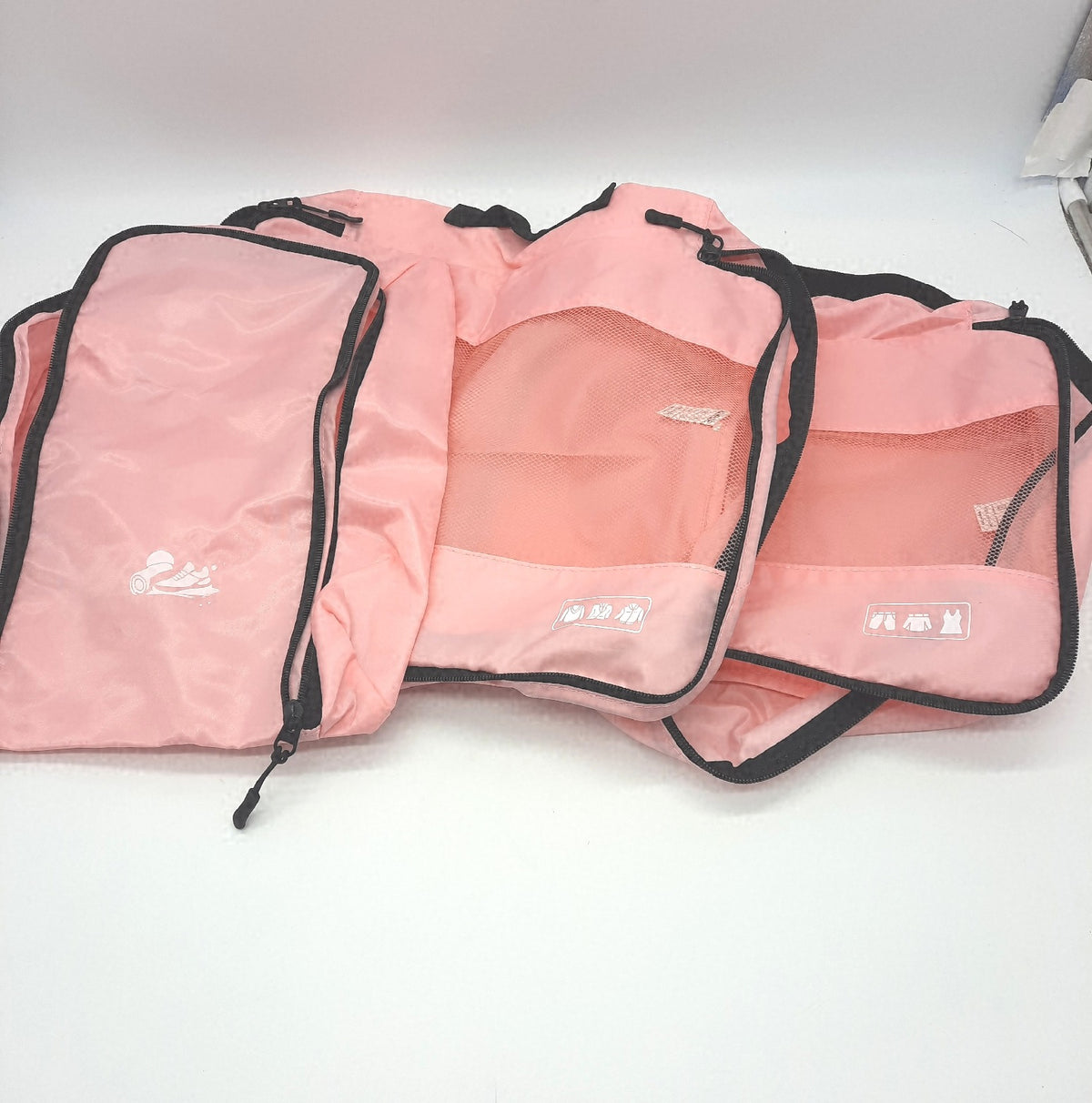 Koffer Organizer 8 Stück Packing Cubes Packwürfel für Urlaub Reisen Aufbewahrung Set