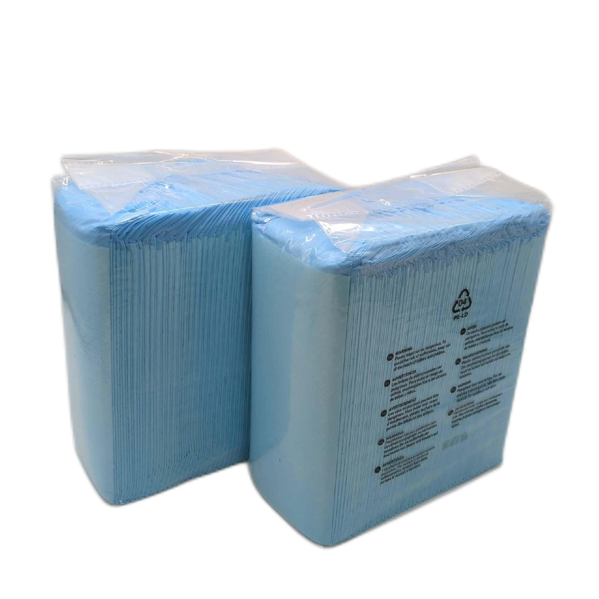 PIPI Matten für Hunde 60x60 cm 100 Stück 6-lagig Welpentoilette saugfähig robust