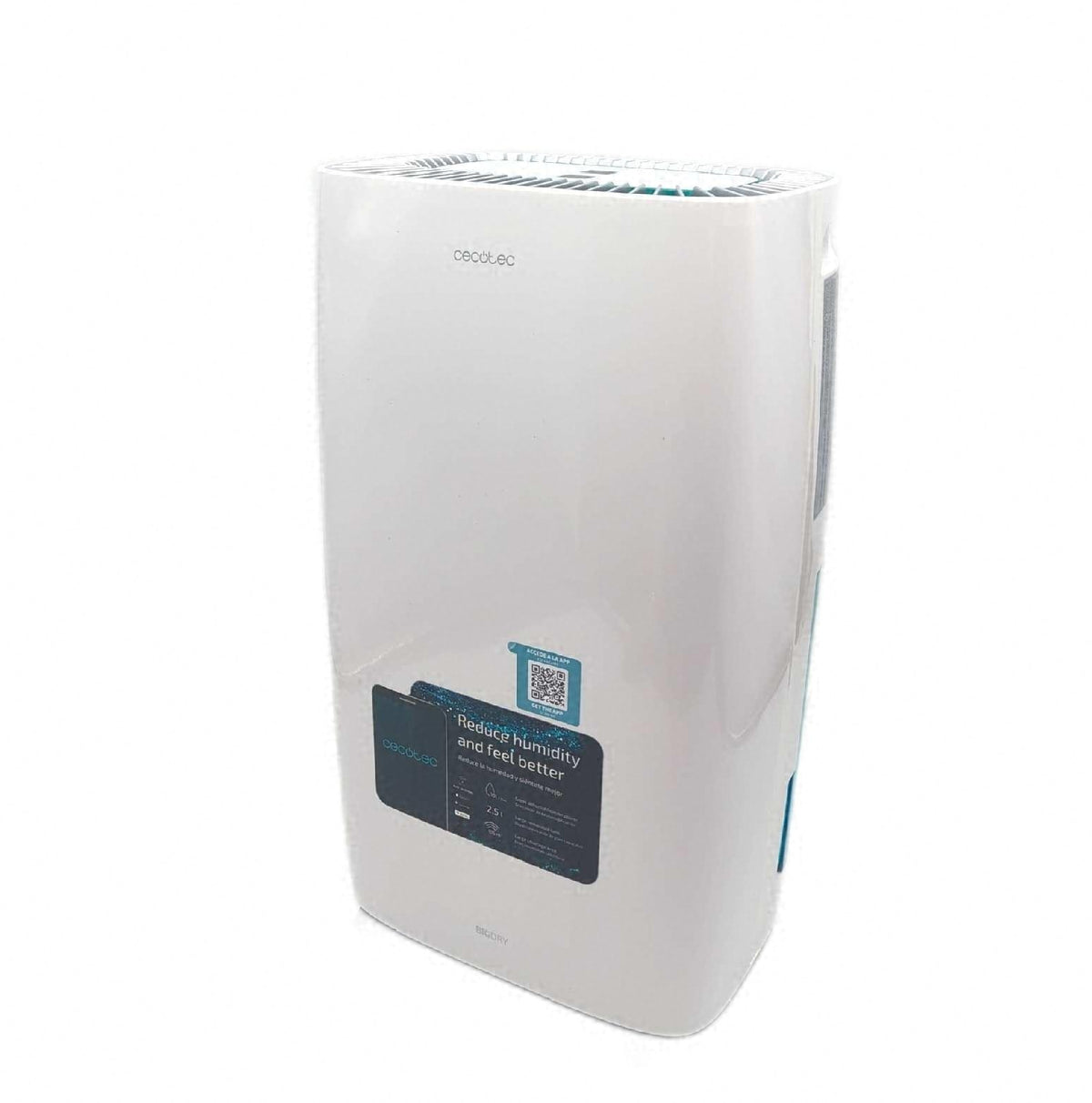 Cecotec Luftentfeuchter Big Dry 4000 Expert Connected WLAN Steuerung 10 Liter Tag