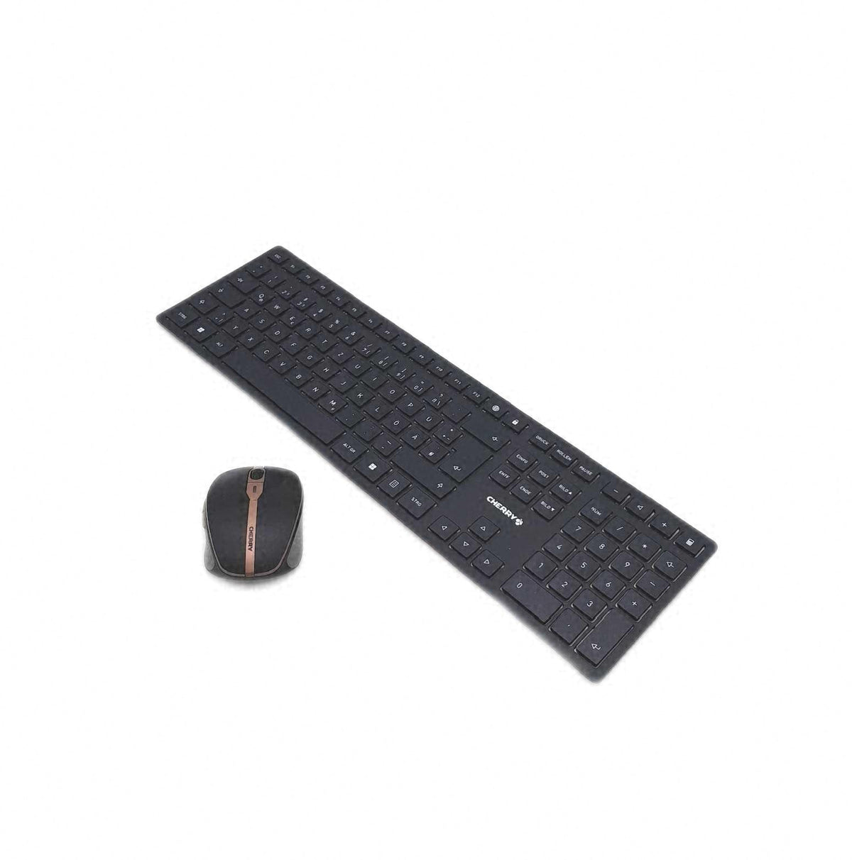 CHERRY DW 9100 SLIM kabelloses Tastatur Maus Set deutsches Layout QWERTZ
