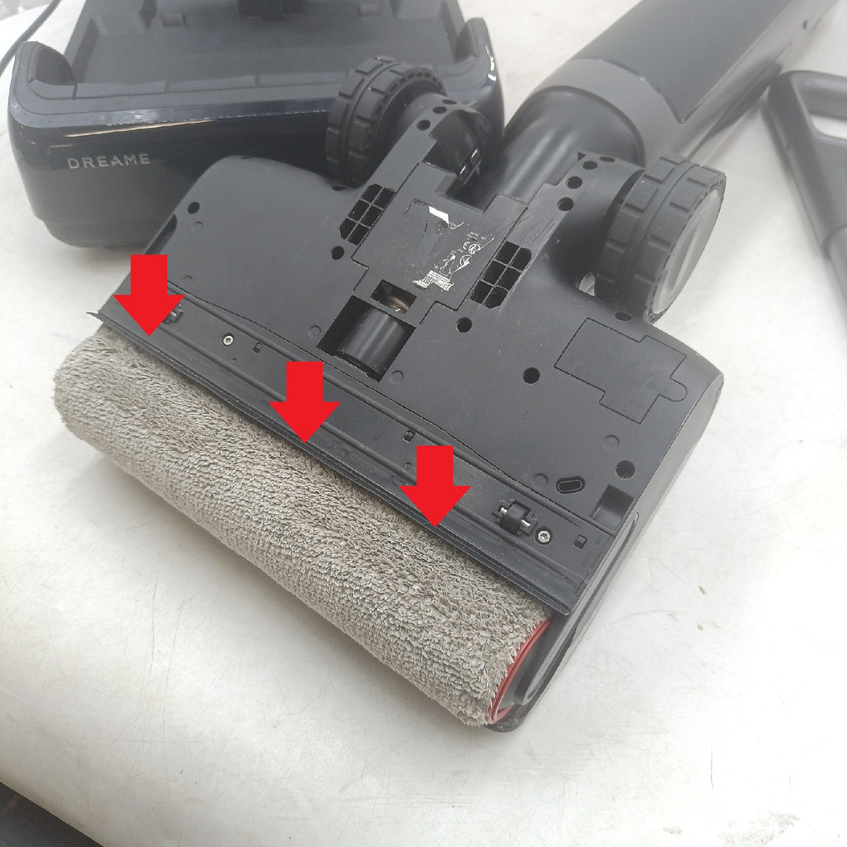 Dreame Pro FlexReach Nass Trockensauger Flaches Design 180 Grad Rotationsbürste Display gebraucht