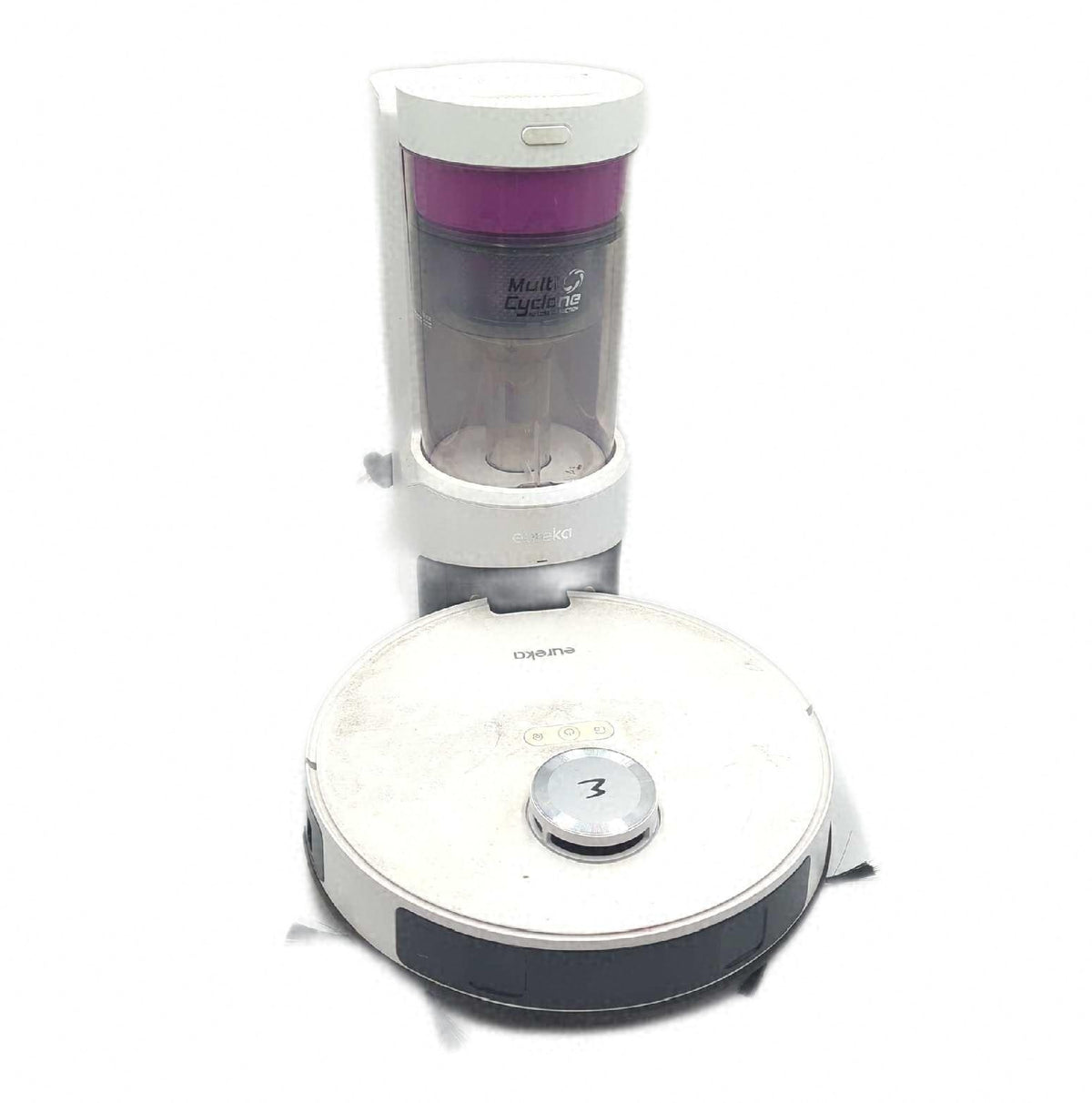 Eureka NERE10s Roboter Staubsauger mit Reinigungsstation Artikel mit starken Gebrauchsspuren