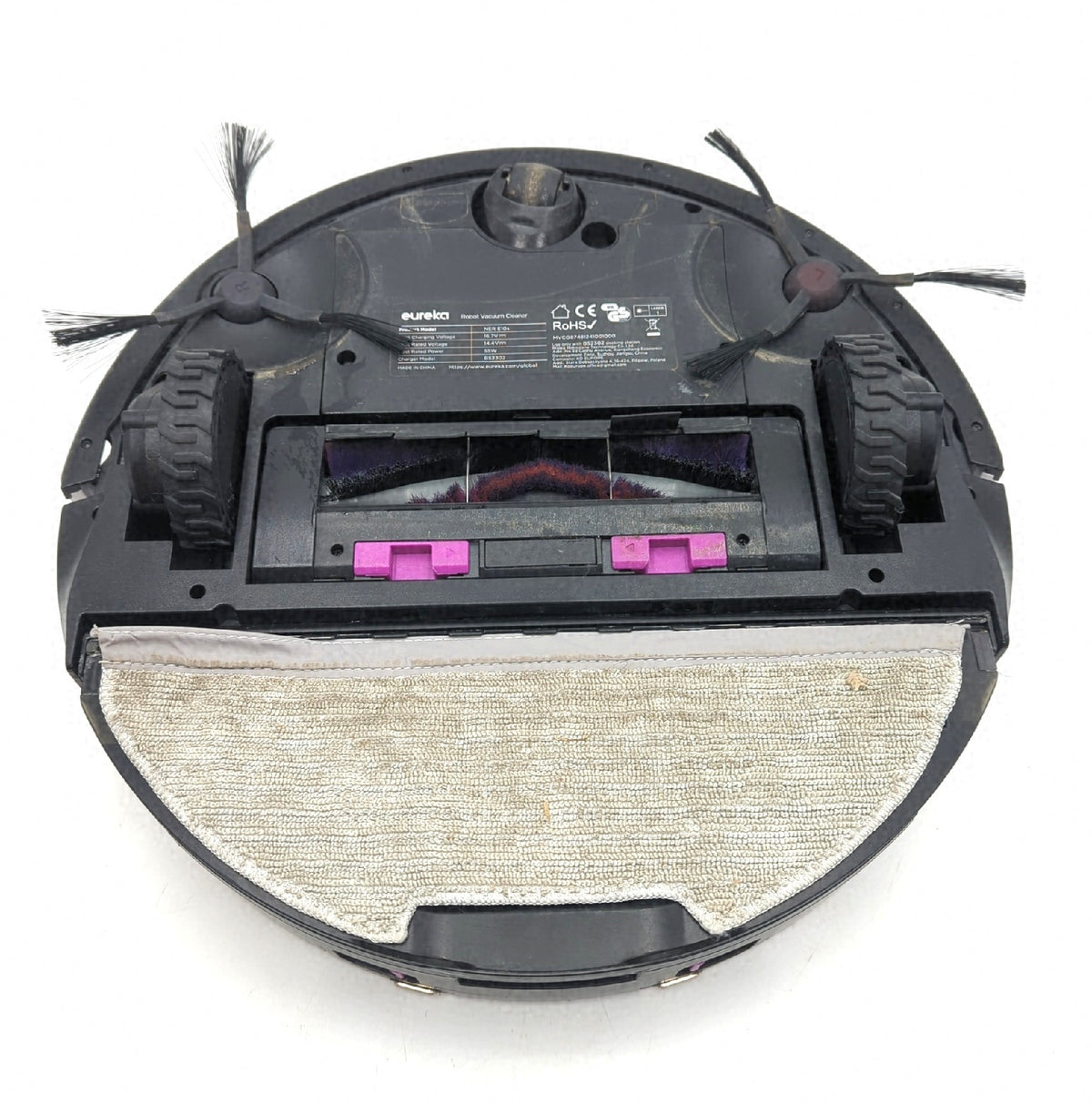 Eureka NERE10s Roboter Staubsauger mit Reinigungsstation Artikel mit starken Gebrauchsspuren