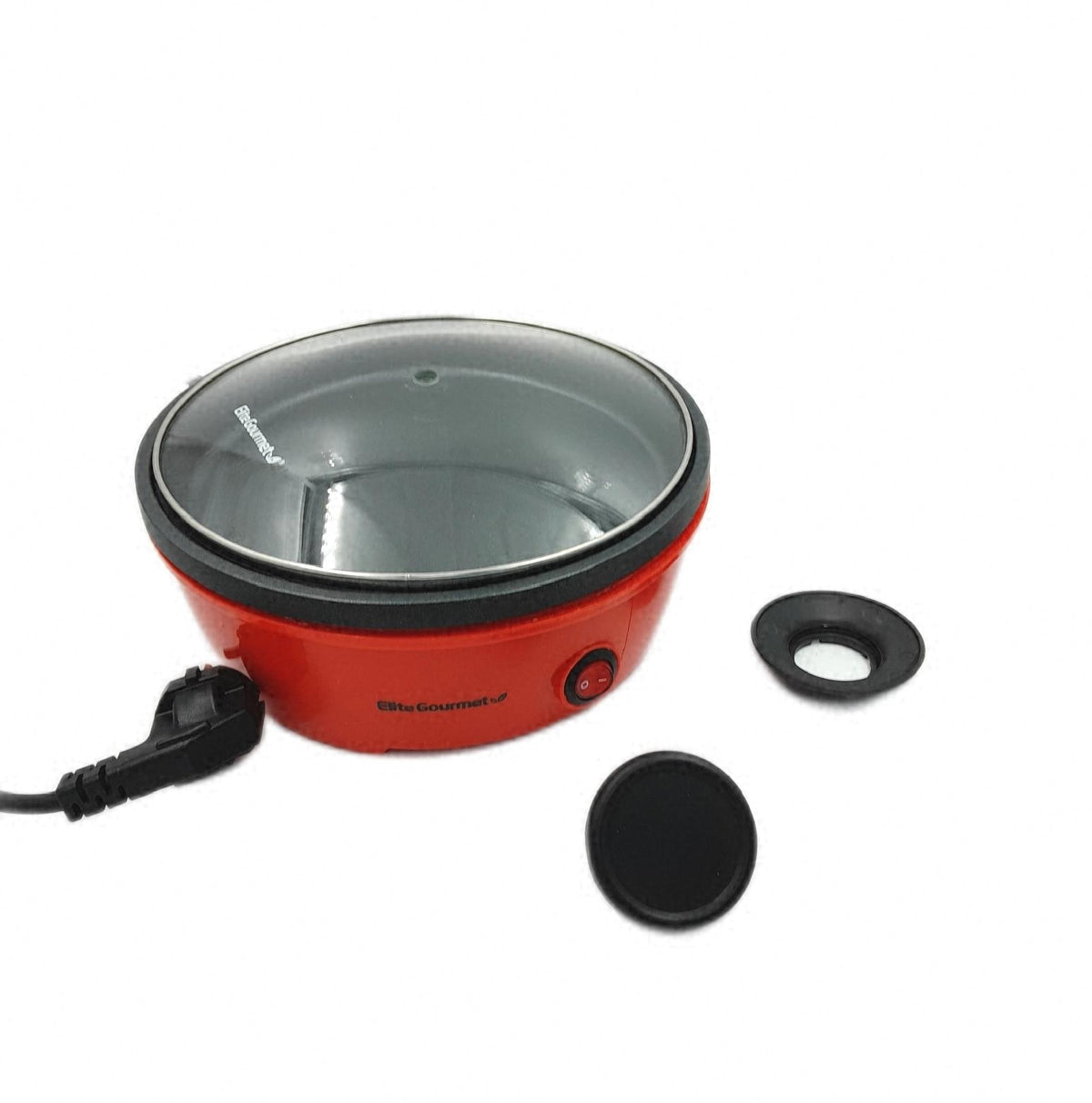 Elite Gourmet EGL6101 Persönliche Bratpfanne elektrisch schnelles Aufheizen compact leicht transportabel