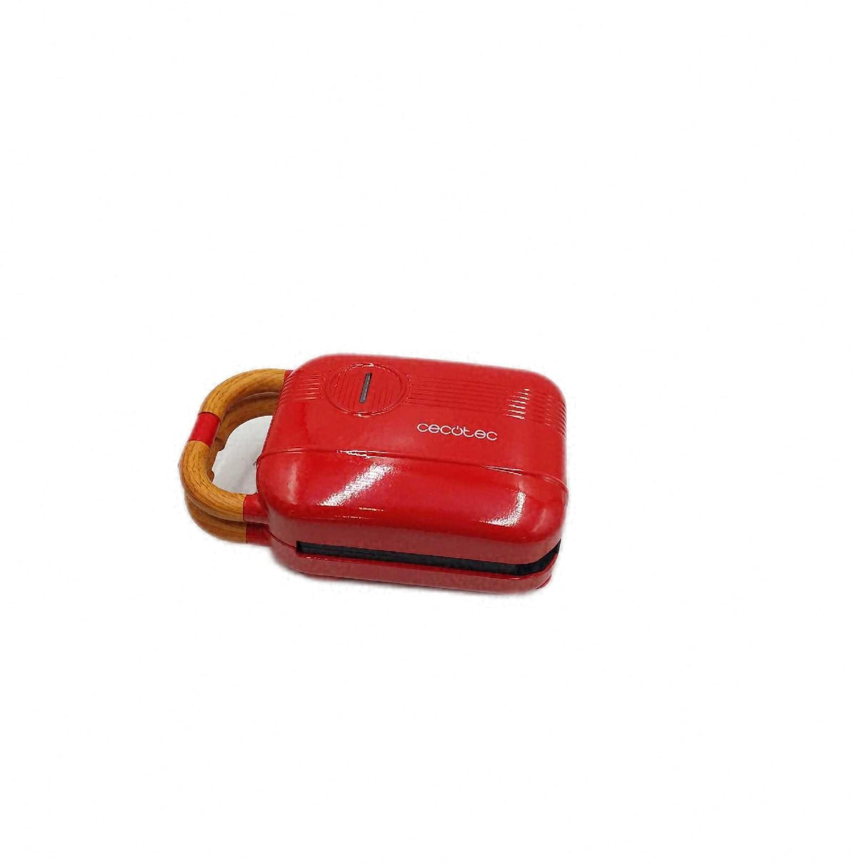 Cecotec Sandwichmaker Vintage Rock N Toast Retro One Rot 700W 3 austauschbare Platten