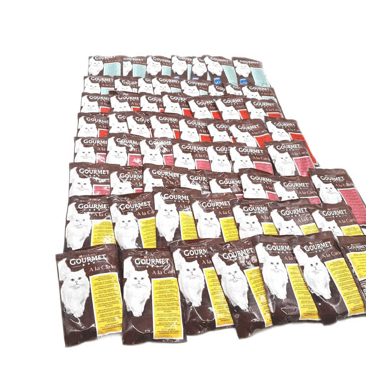 Purina Gourmet A la Carte Katzenfutter nass Sorten unvollständig fehlt 1 Tüte