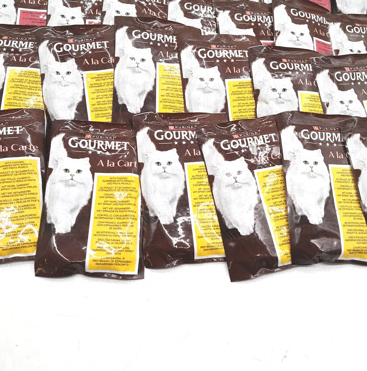 Purina Gourmet A la Carte Katzenfutter nass Sorten unvollständig fehlt 1 Tüte