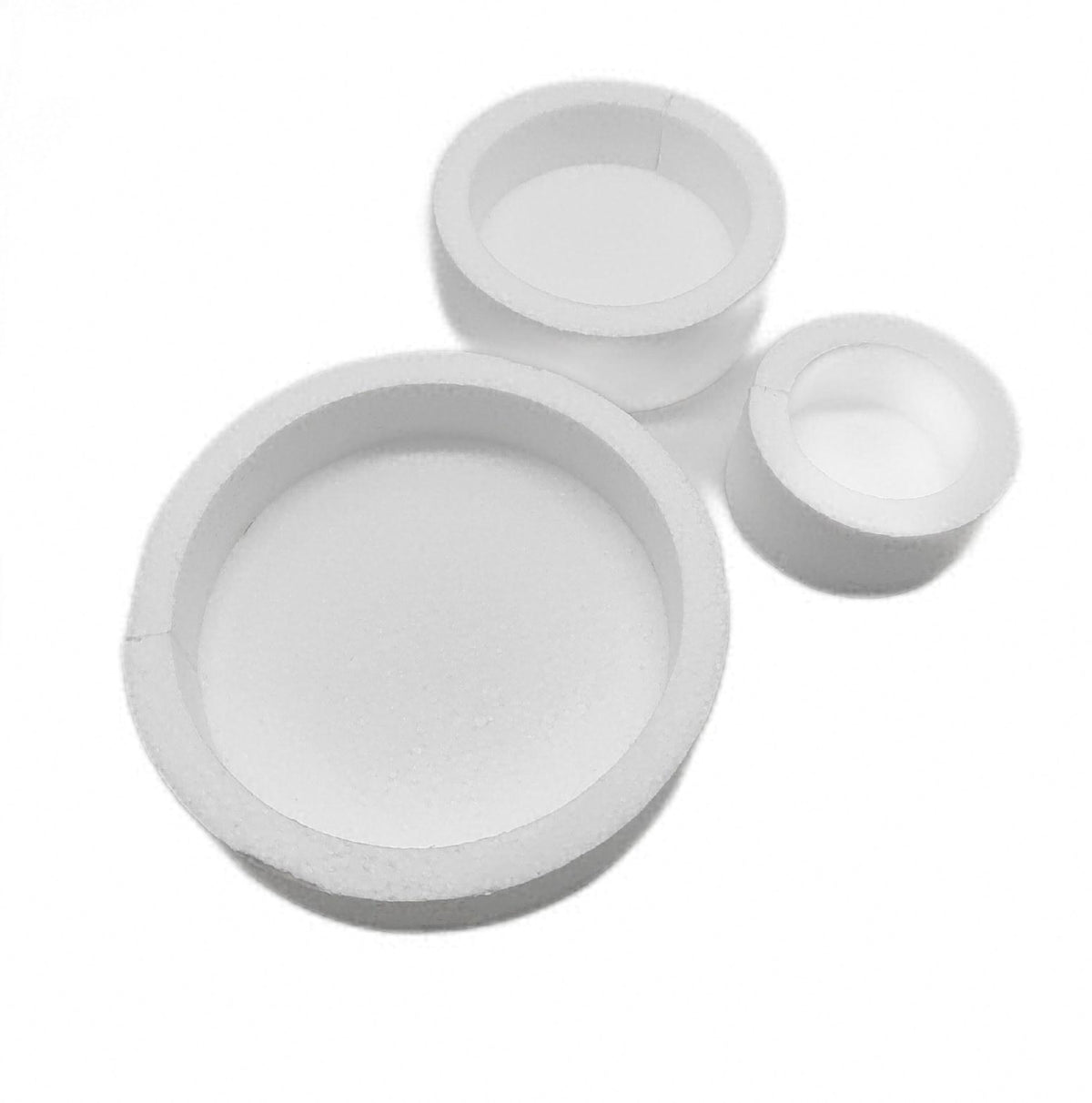 Styropor Torte 3 Stöckig Styropor Set 10cm 15cm 20cm Styroportorte Runde