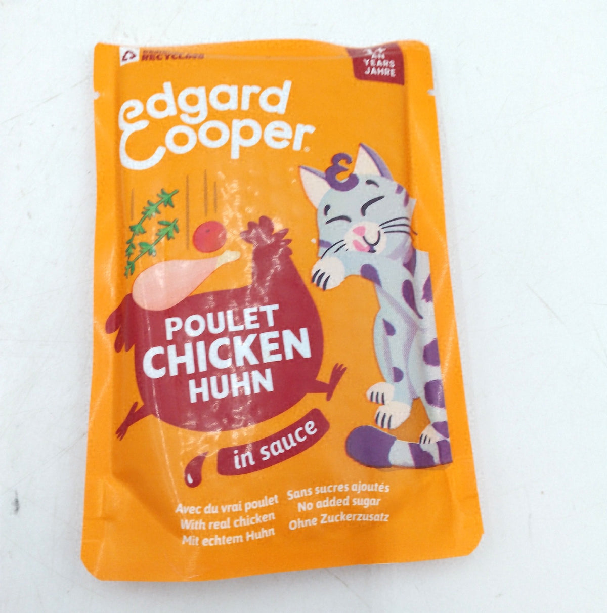 Cooper Edgard Cooper Feuchtfutterbeutel Bauernhof in Sauce für ausgewachsene Katzen 12 Stück