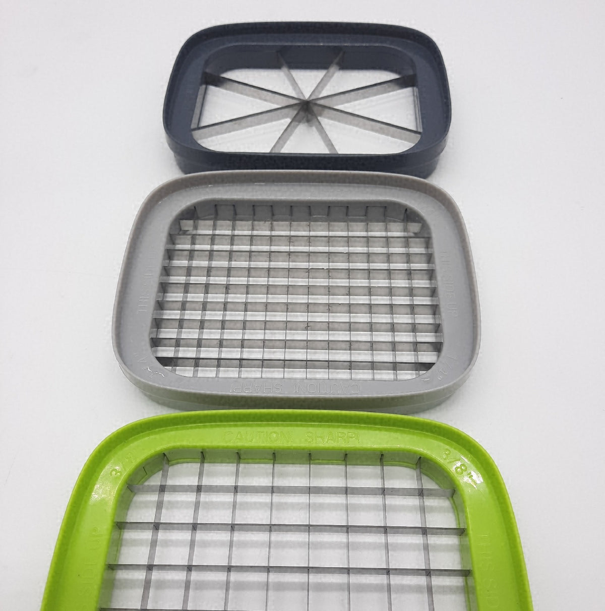 Ibergrif M523 Pommesschneider Gemüseschneider 3 in 1 Kartoffelschneider Pommes Schneider