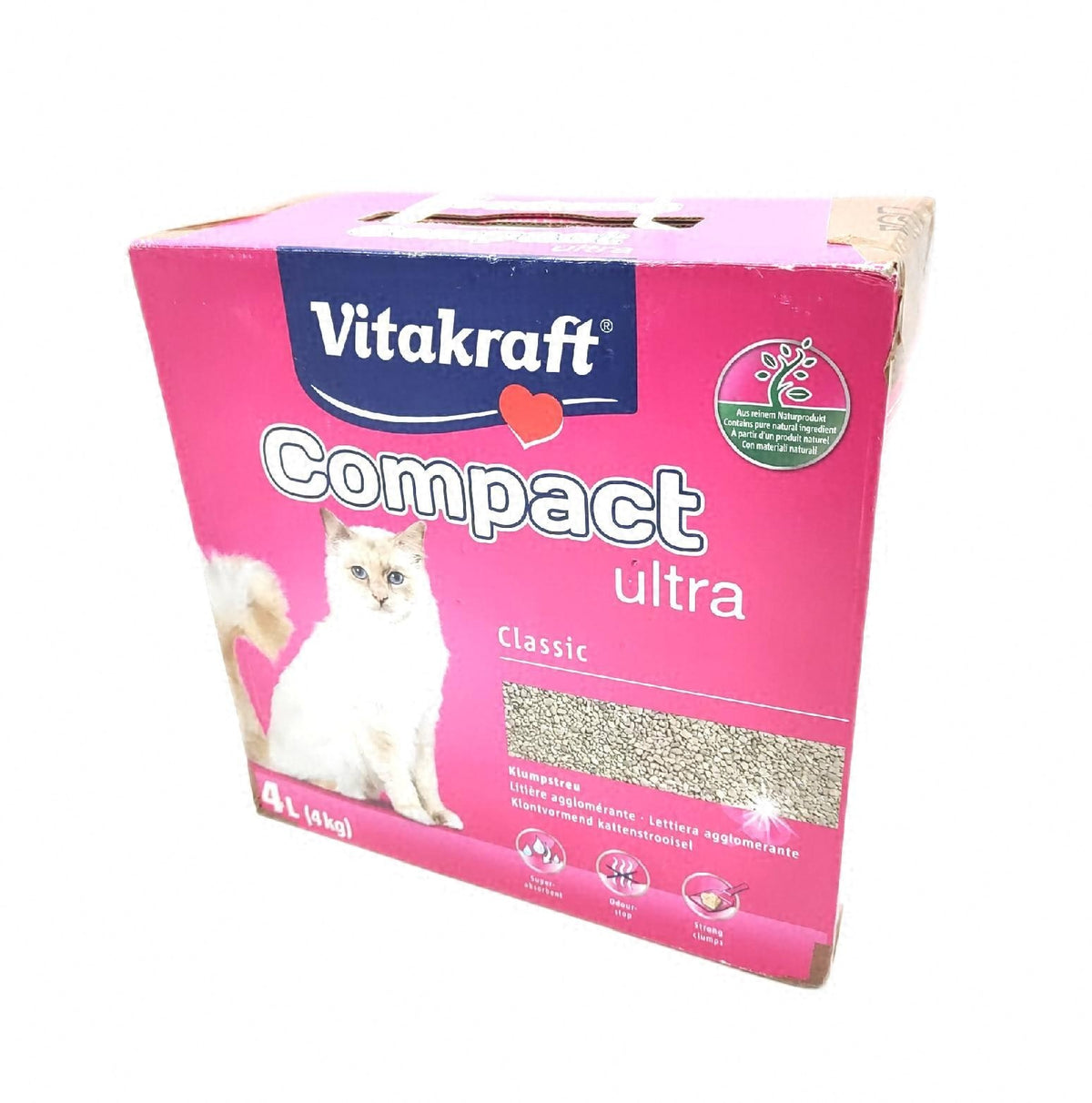 Compact ultra Katzenstreu klumpendes Streu saubere einfache Entfernung Vitakraft