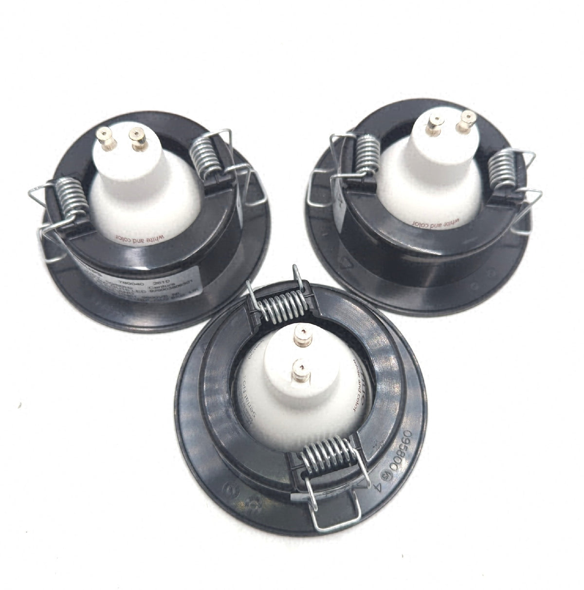 Hue Centura Einbauspots Rund 3er Pack Aluminium Mood Lighting LED Einbauleuchten dimmbar