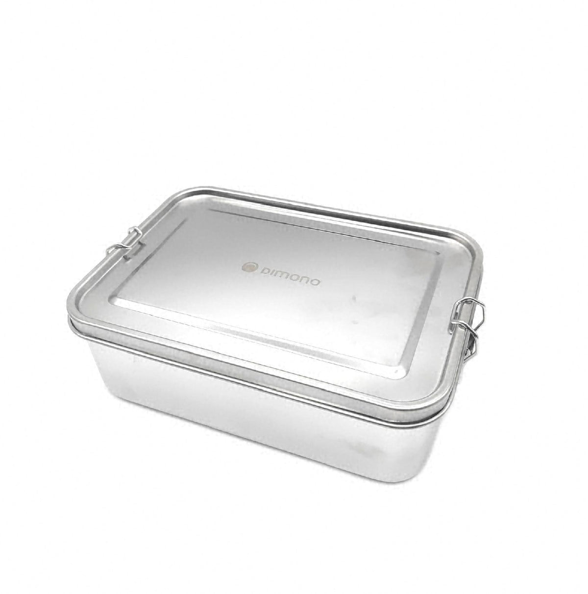 Dimono Lunchbox Erwachsene 2400ml auslaufsichere Brotdose Edelstahl Brotdose mit Deckel