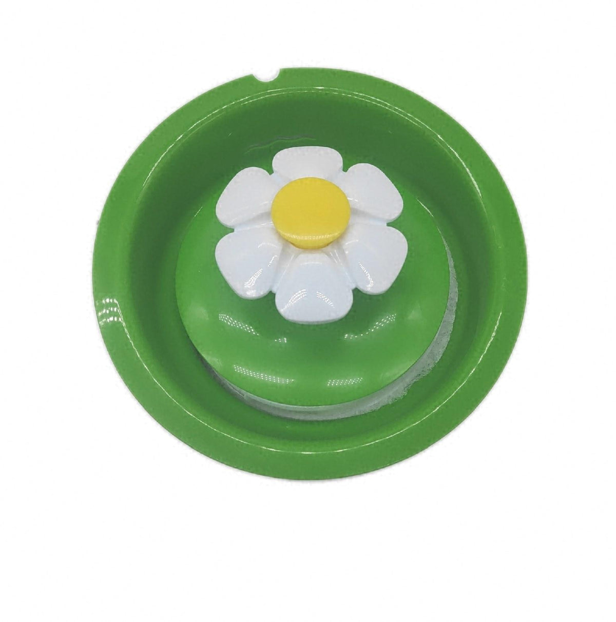 Catit Flower Fountain Blumentrinkbrunnen fuer Katzen 3L weiss gruen 1 Stueck