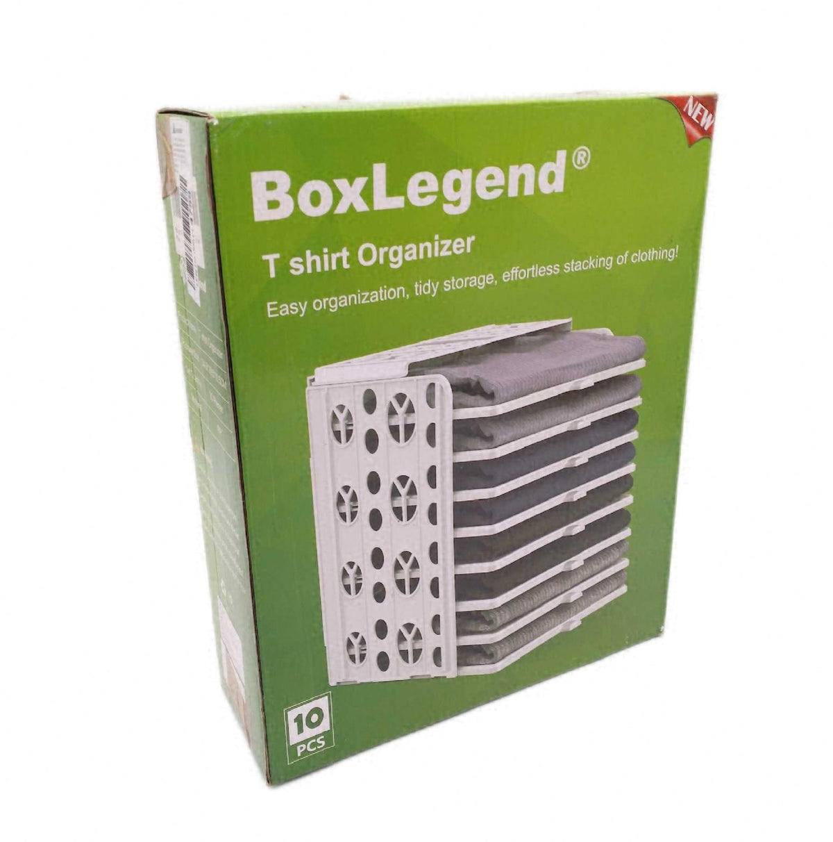 BoxLegend T Shirt Organizer Schrank Kleiderschrank Stapelbar Kleidungsaufbewahrung