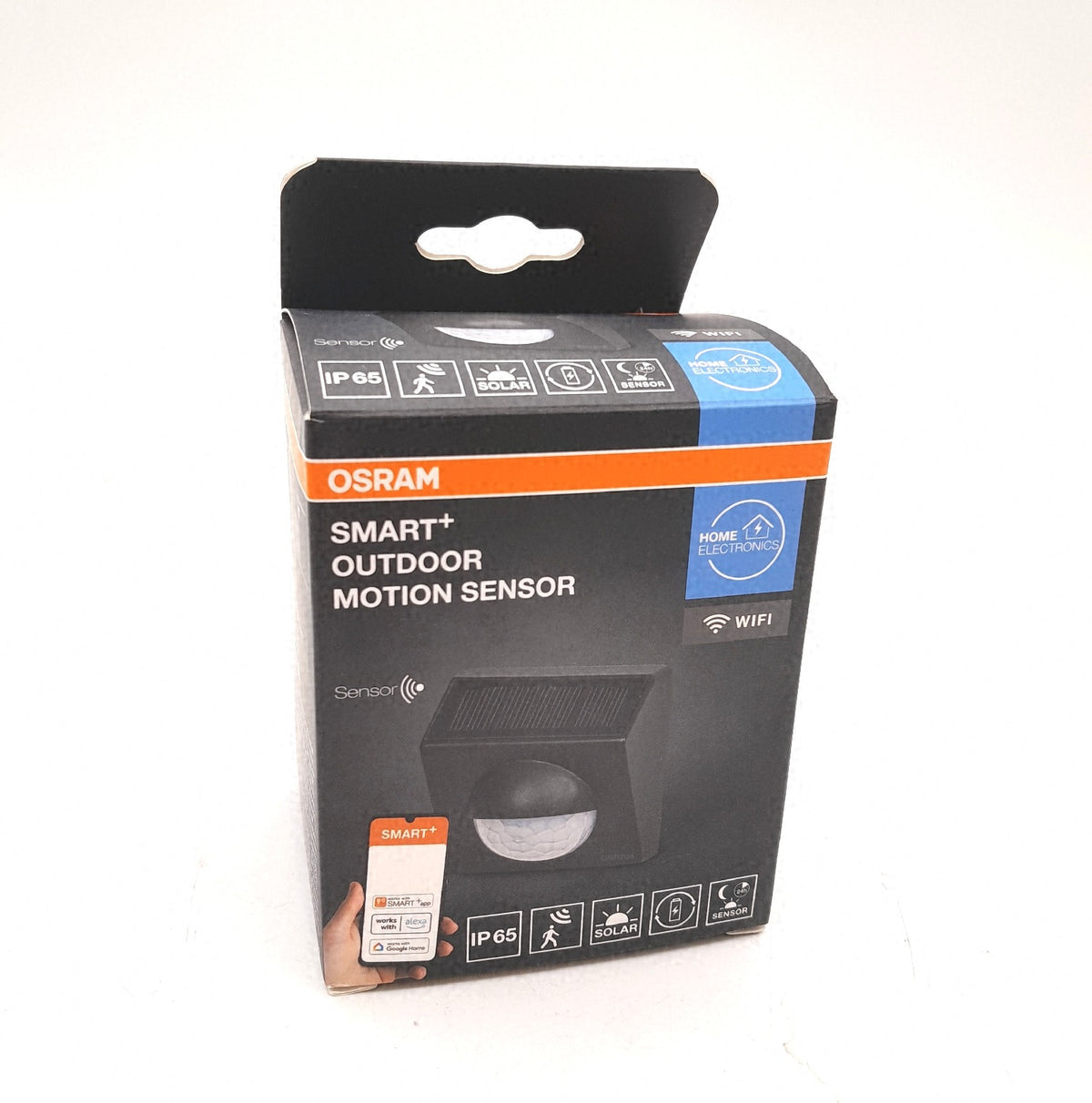 Osram SMART WLAN Bewegungsmelder für den Außenbereich Anthrazit Schutz