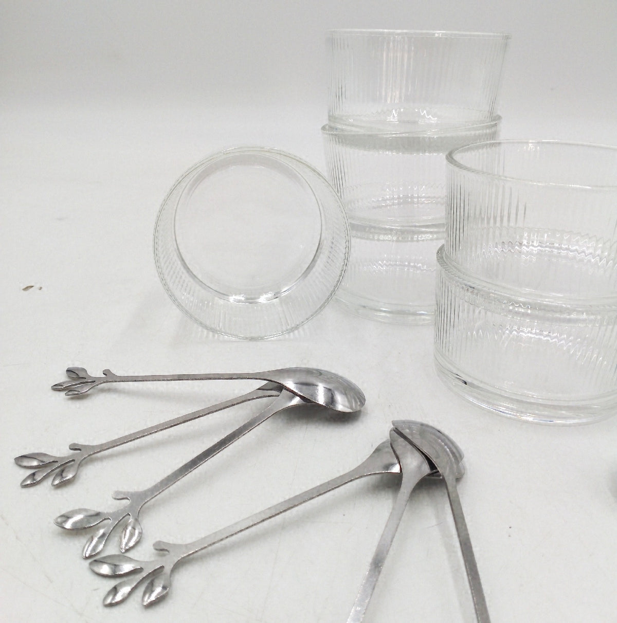 Mispudin 11er Set Dessertgläser 200ml Kleine Dessertschalen Glas - Unvollständig