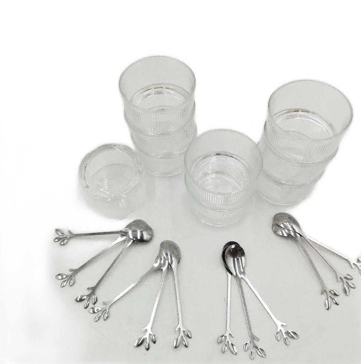 Mispudin 11er Set Dessertgläser 200ml Kleine Dessertschalen Glas - Unvollständig