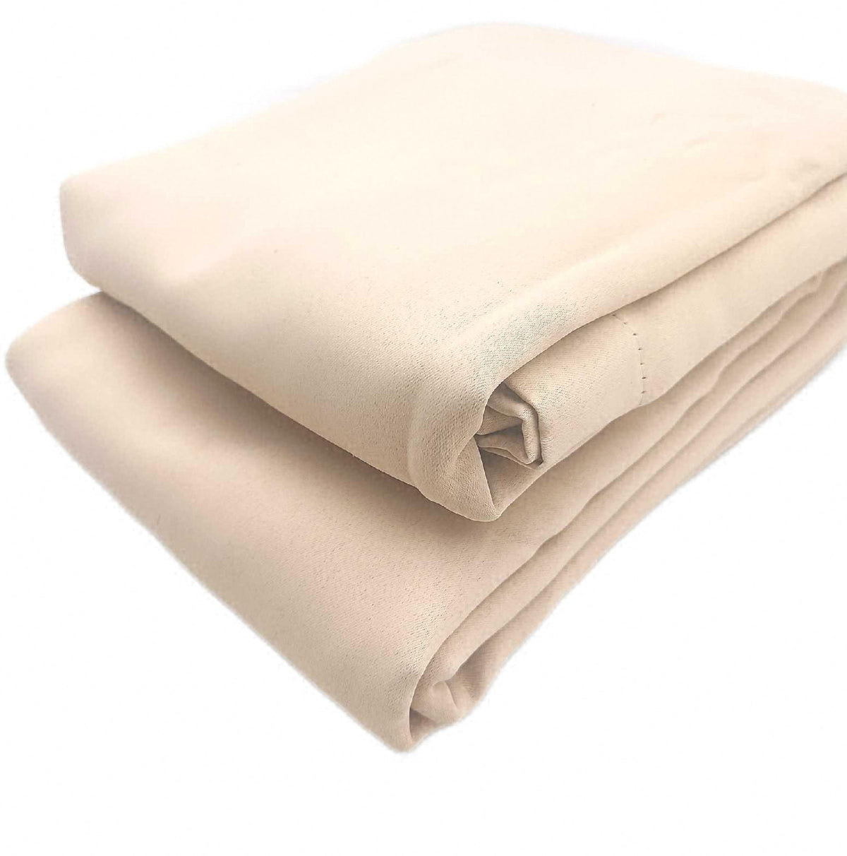 MIULEE Verdunklungsvorhänge Thermo Blickdichtösen 2er Set 140x300 cm Beige