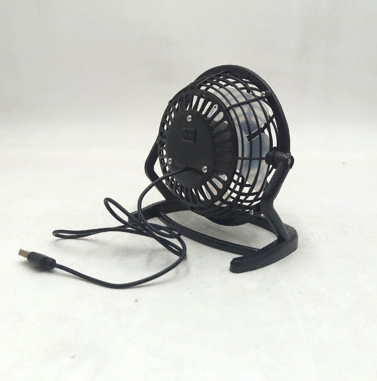 REY Mini USB Laptop Ventilator Desktop leise drehbar Farbe Schwarz USB Lüfter klein