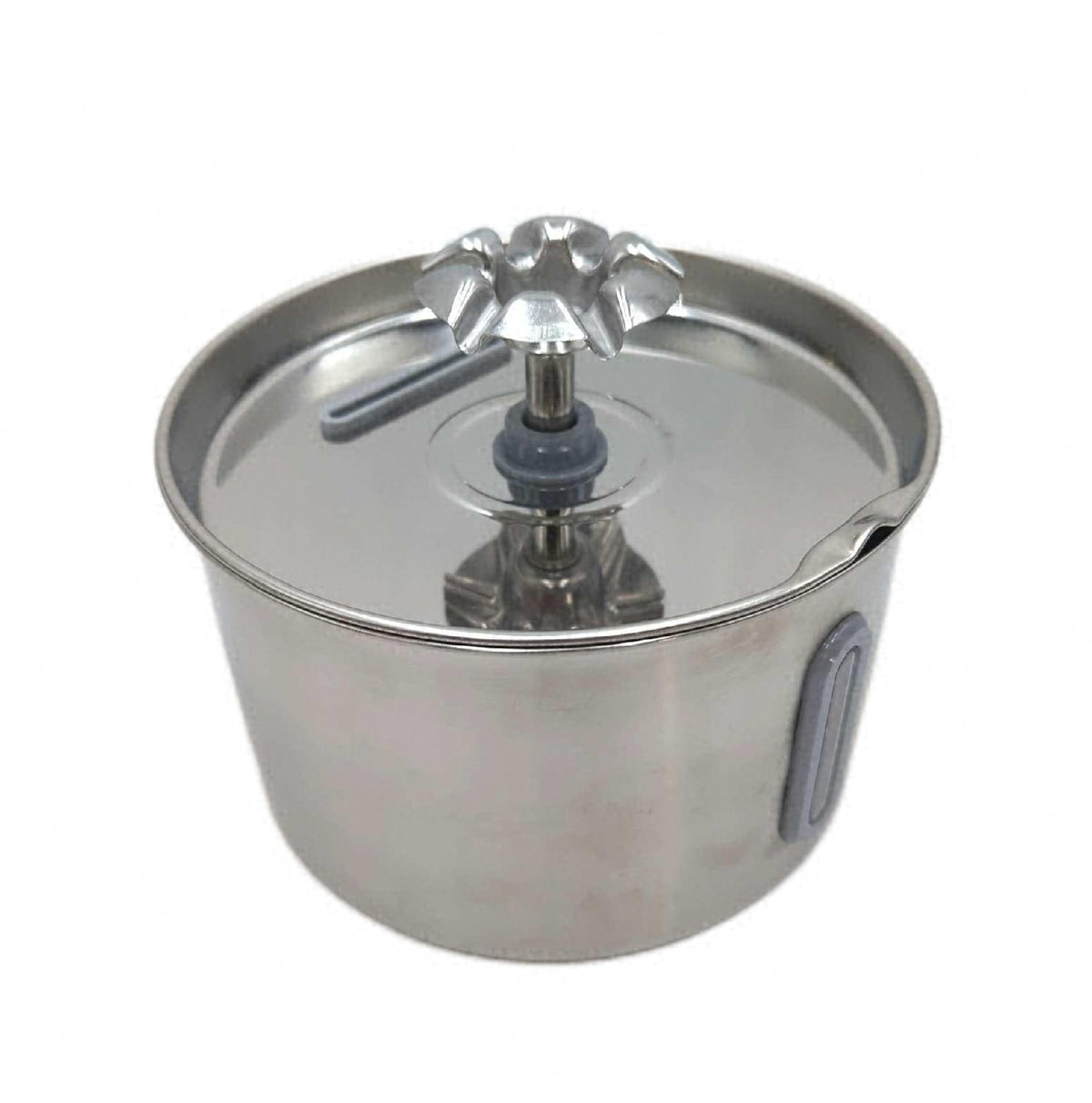 Zenbrunnen Katzenbrunnen Edelstahl 22L Superleise Trinkbrunnen mit Kabel f