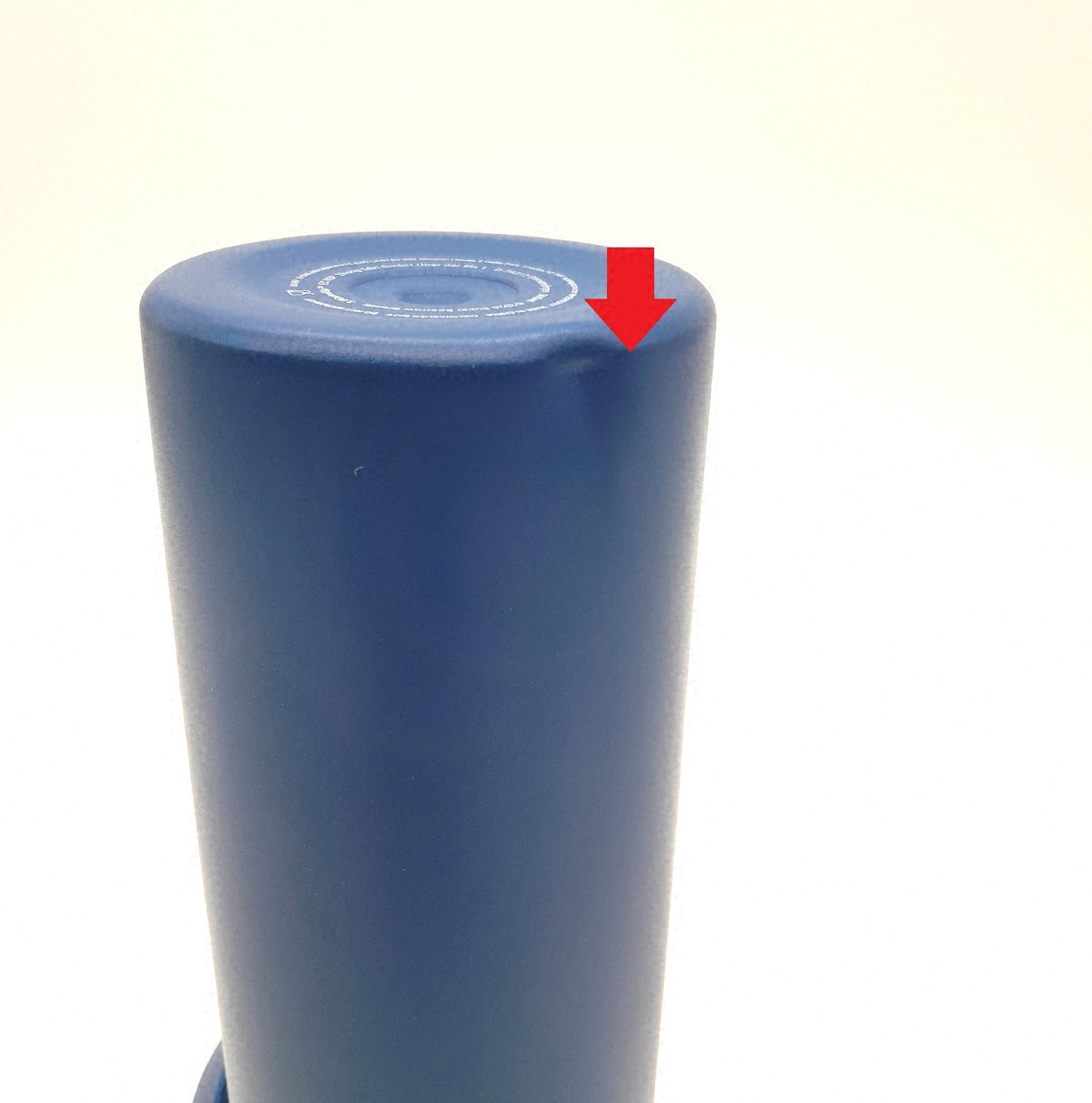 Sparrow Kinder Trinkflasche Edelstahl Thermosflasche 500ml mit Delle und beschädigtem Plastikmundstück