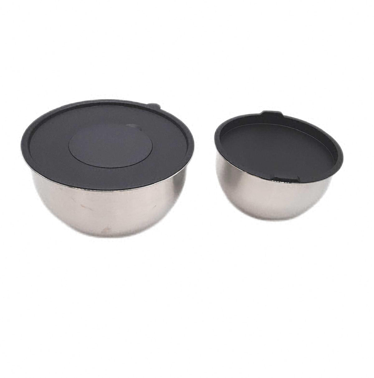 Terlulu Rührschüssel 5er Set Edelstahl Schüssel Salatschüssel Set Küchenhelfer Set