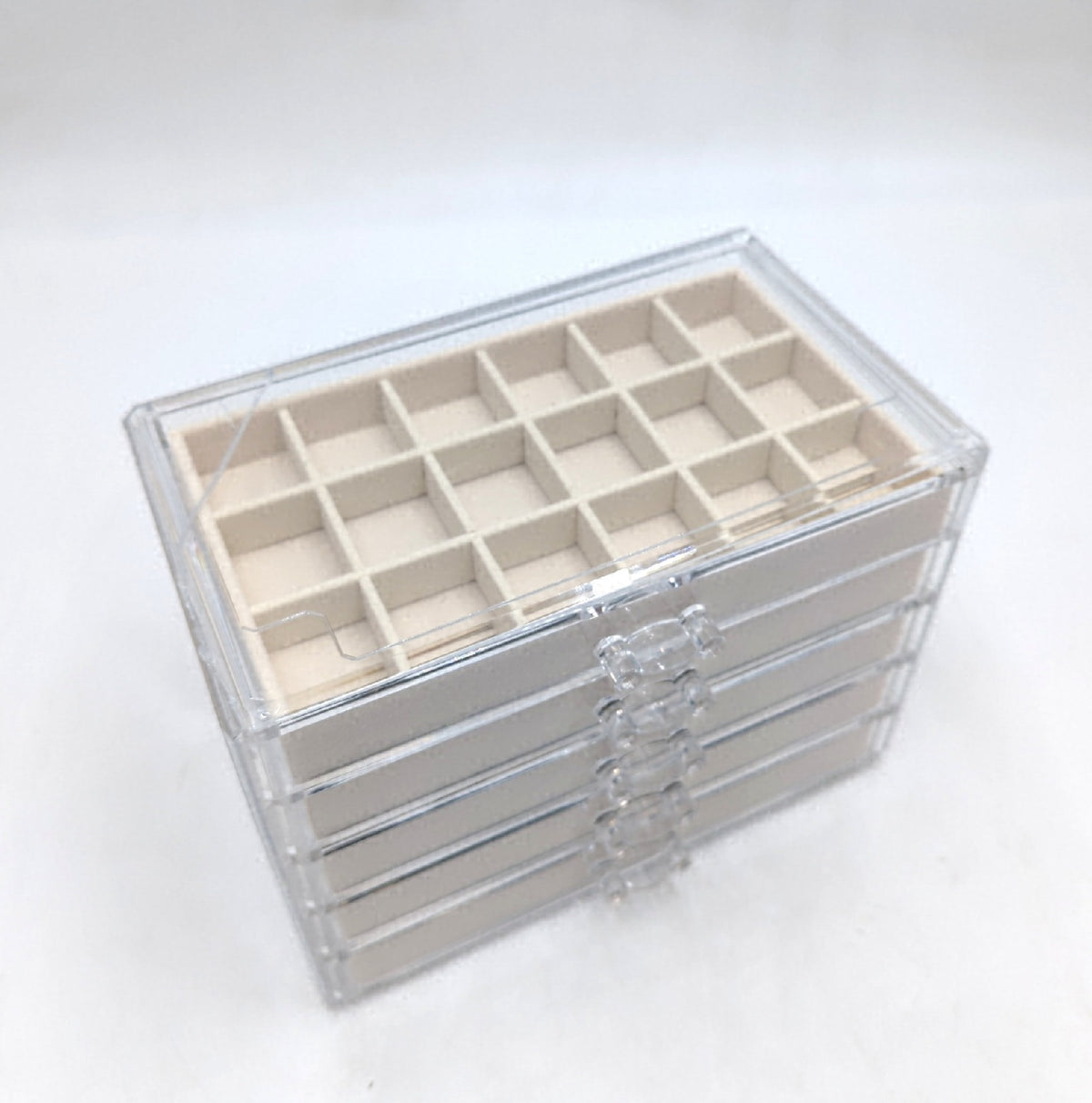 Dmnnlp Gesteins Display Box 5 Schubladen 90 Fächer Oberseite