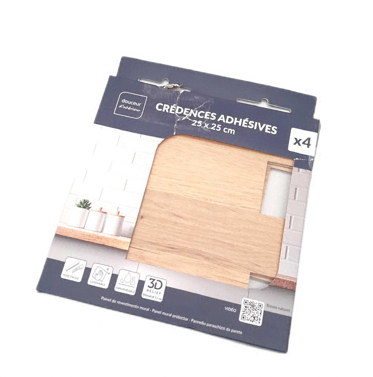 Douceur douceur dinterieur Kuechenrueckwand selbstklebend fuer Kueche Badezimmer Home