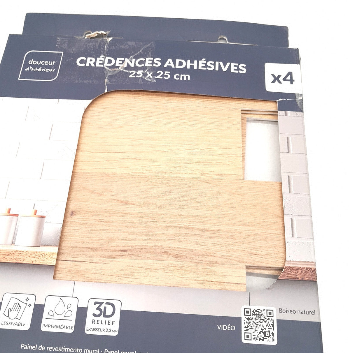 Douceur douceur dinterieur Kuechenrueckwand selbstklebend fuer Kueche Badezimmer Home
