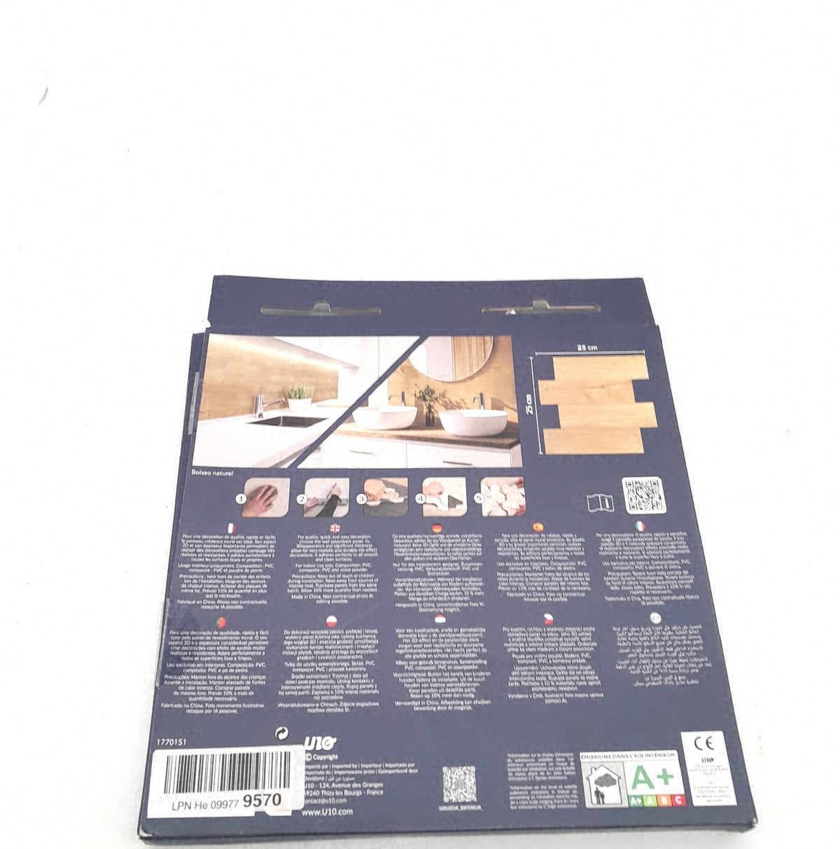 Douceur douceur dinterieur Kuechenrueckwand selbstklebend fuer Kueche Badezimmer Home