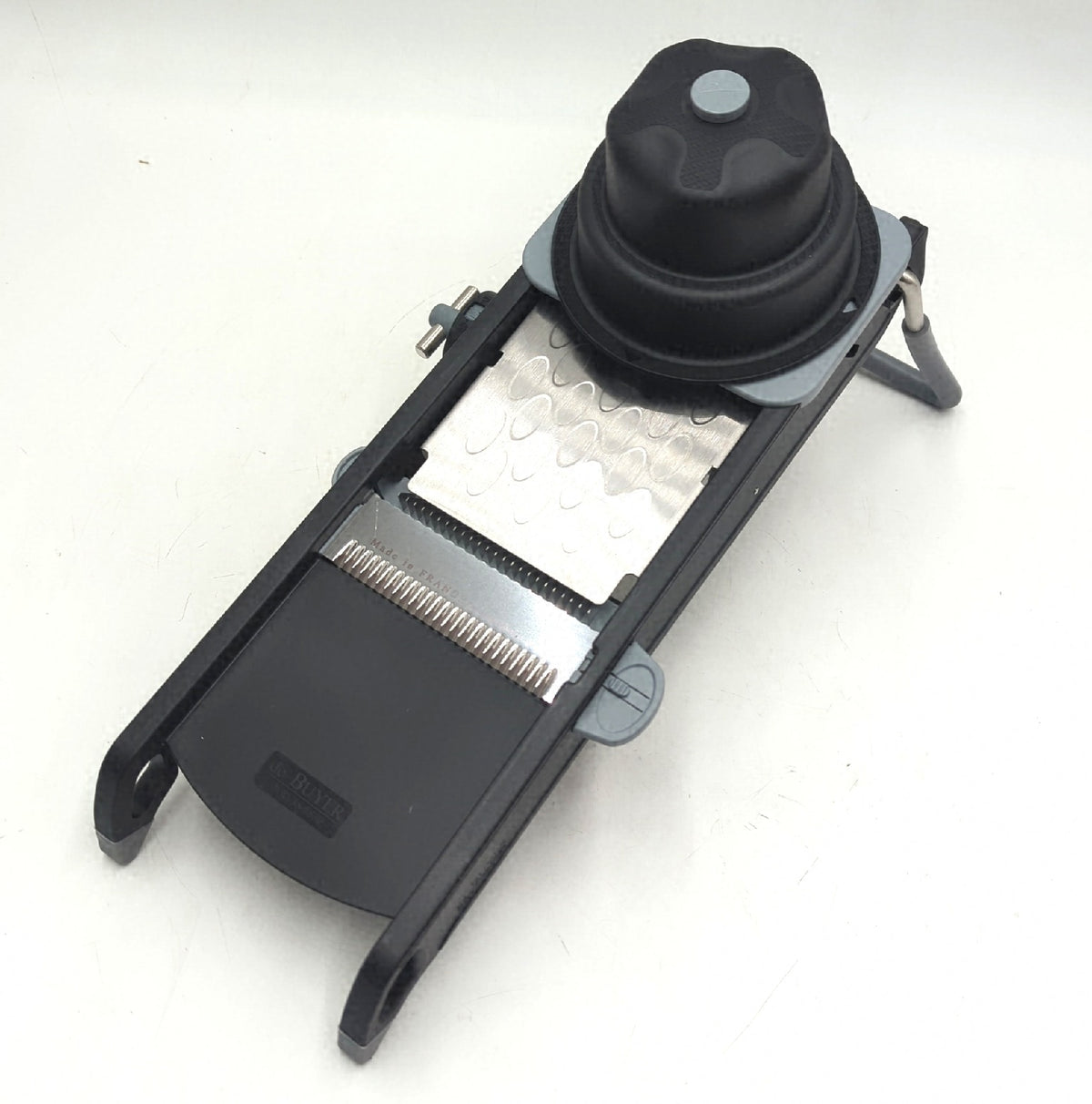 DE BUYER swing plus noire Aufschnittmaschine Mandoline Schneidegerät Profiqualität