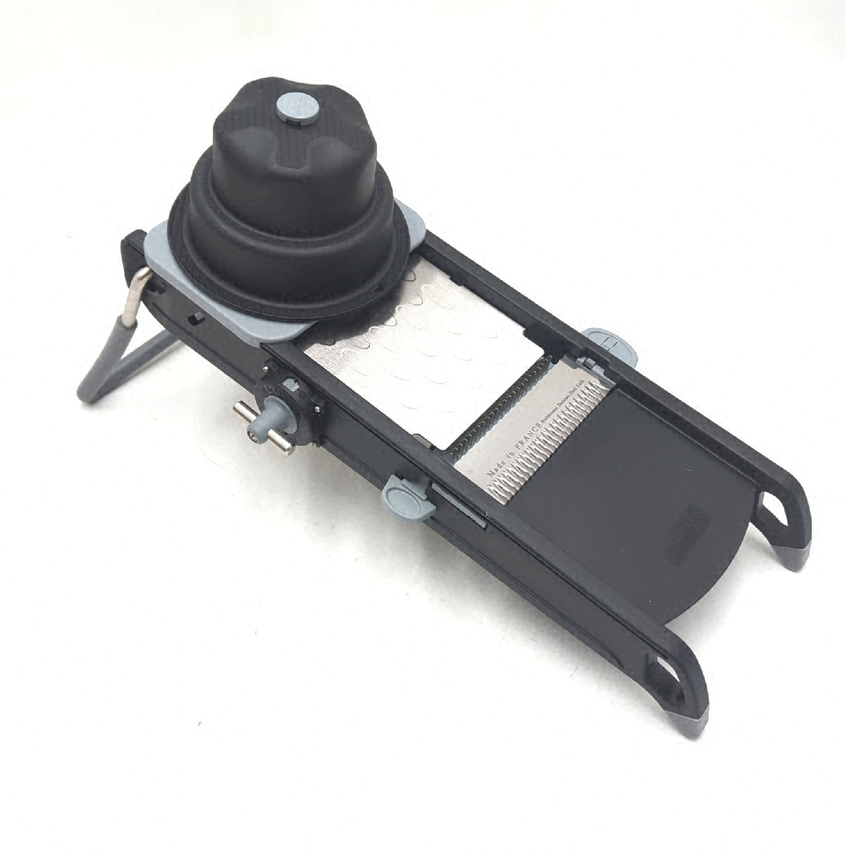DE BUYER swing plus noire Aufschnittmaschine Mandoline Schneidegerät Profiqualität