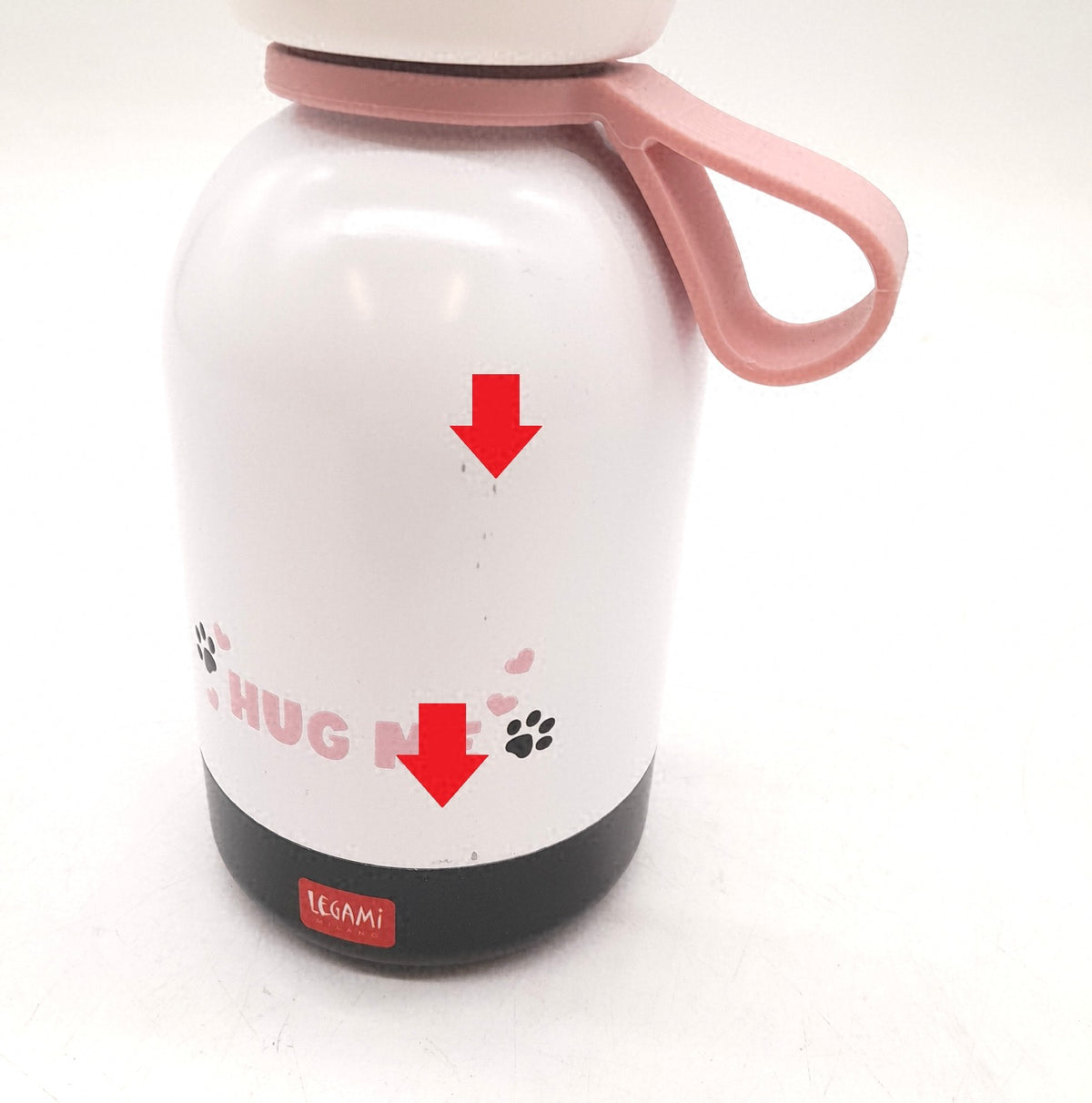 LEGAMI Hot&Cold BFF Kinder-Wasserflasche Panda-Motiv doppellagig aus 188 Tools,