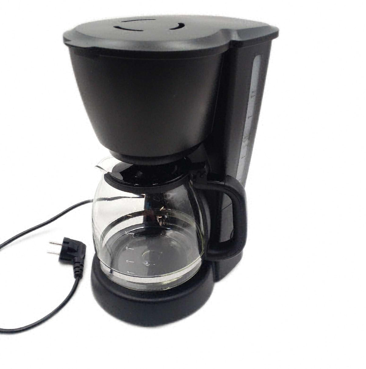 Amazon Basics Filterkaffeemaschine 1 25 l Glaskaraffe 10 Tassen 30 Minuten Timer Filterfunktion
