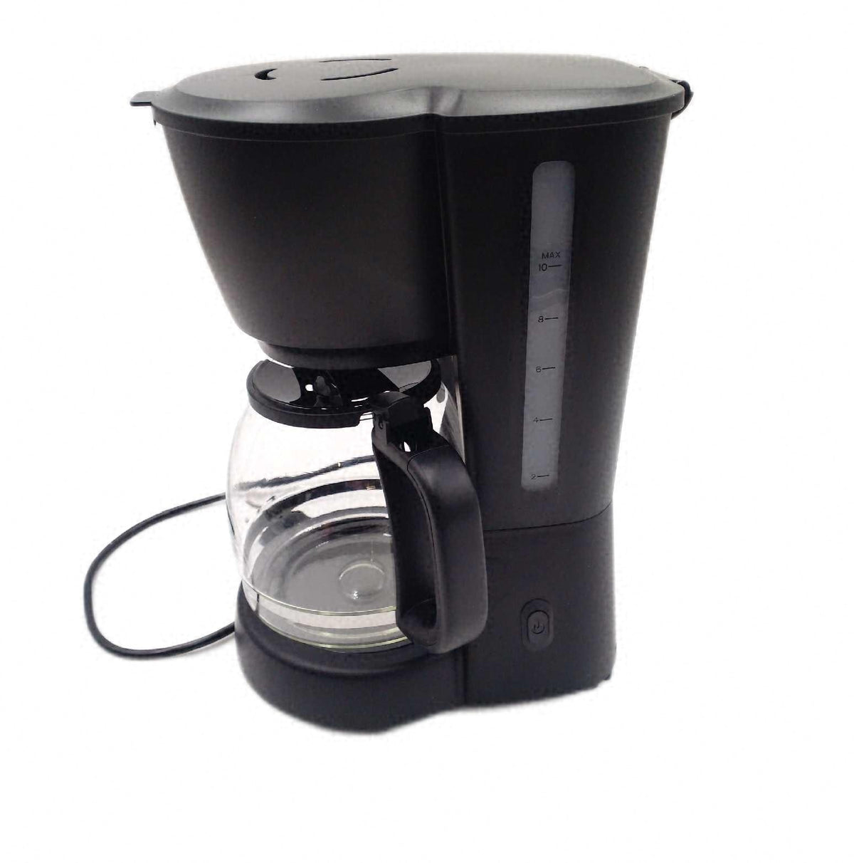 Amazon Basics Filterkaffeemaschine 1 25 l Glaskaraffe 10 Tassen 30 Minuten Timer Filterfunktion