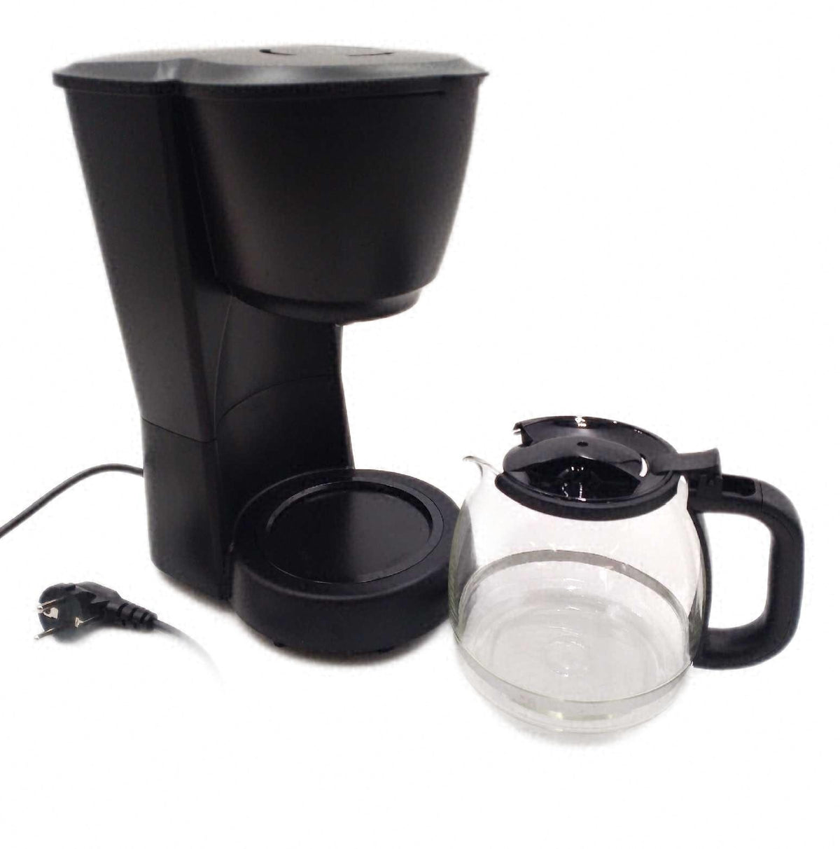 Amazon Basics Filterkaffeemaschine 1 25 l Glaskaraffe 10 Tassen 30 Minuten Timer Filterfunktion