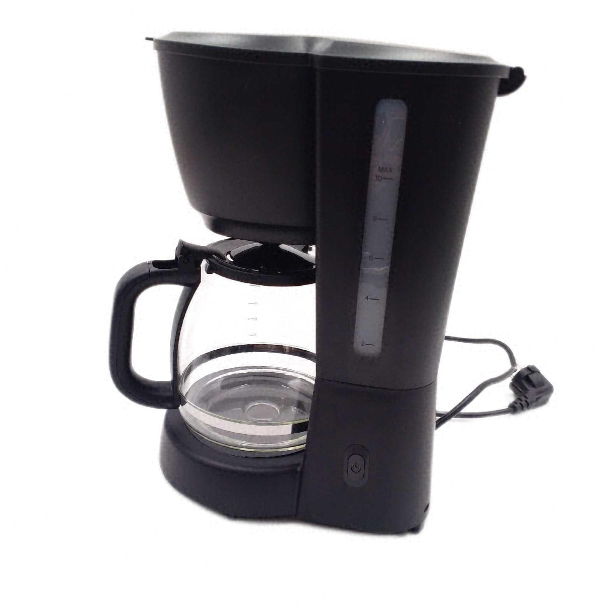 Amazon Basics Filterkaffeemaschine 1 25 l Glaskaraffe 10 Tassen 30 Minuten Timer Filterfunktion
