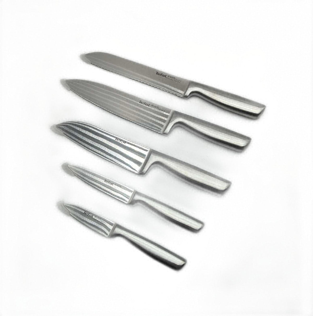 Tefal EverSharp Pro 5 Teiliges Messer Set unvollständig ohne Messerblock