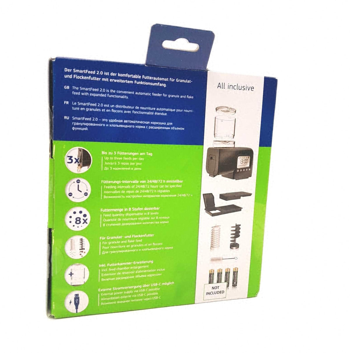 Juwel Aquarium Futterautomat 1000 g Futterspender für Aquarien Zubehör Lebensräume