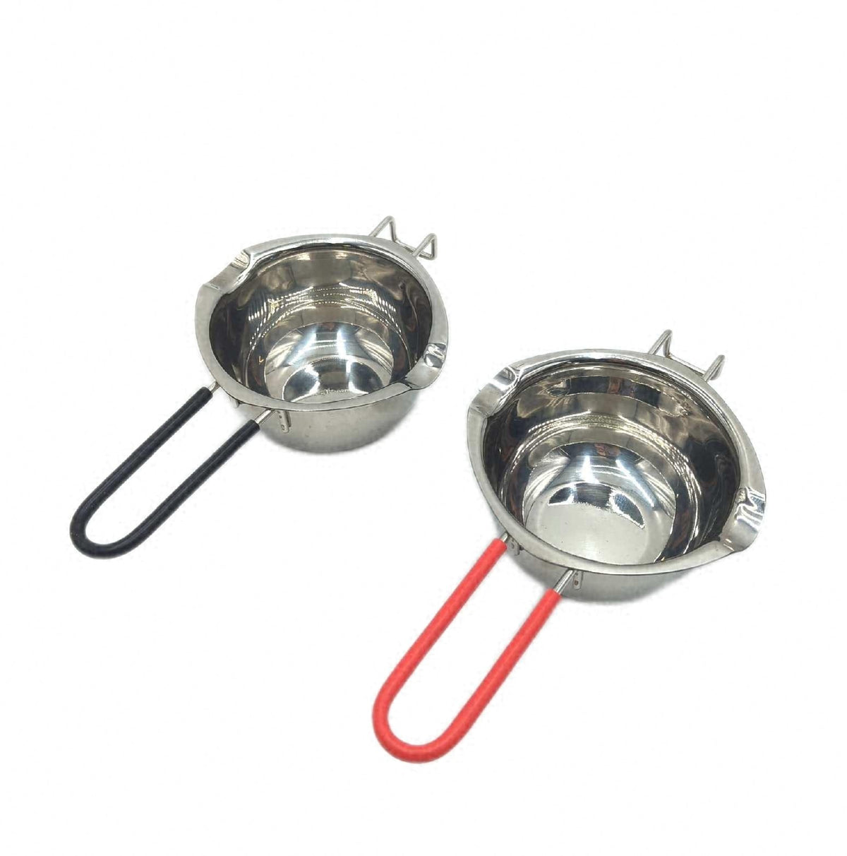 TLDNZXY 2 Stück Schmelztopf Kerzen 480ml Schokoladen Schmelztiegel Wasserbad Topf Set