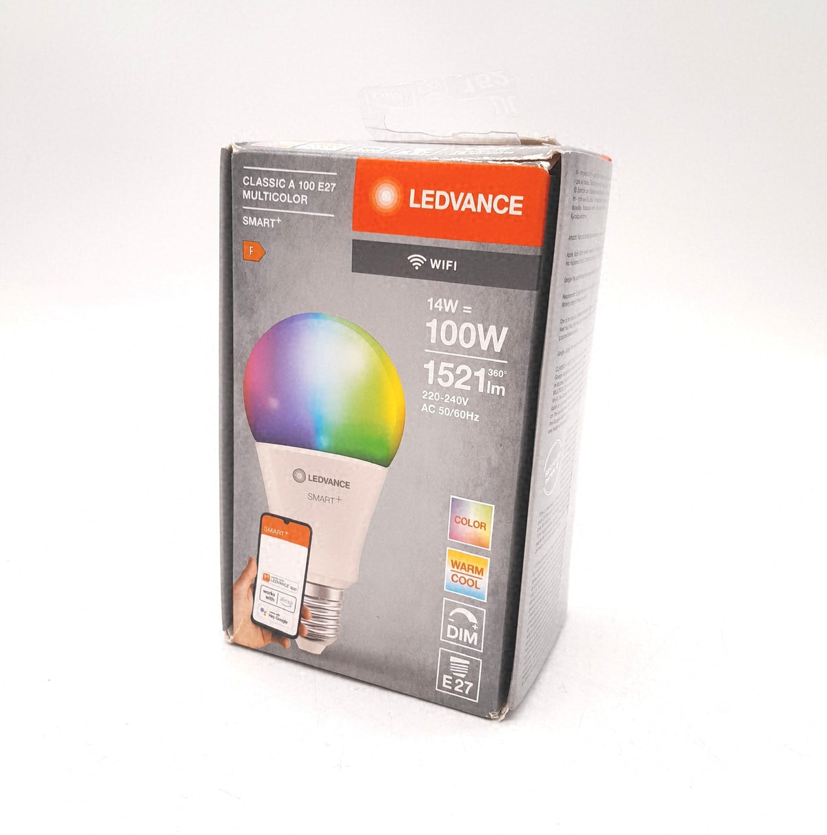 Ledvance WiFi E27 LED Lampe Smart Home Leuchtmittel 14W 1521 Lumen ersetzt 100W