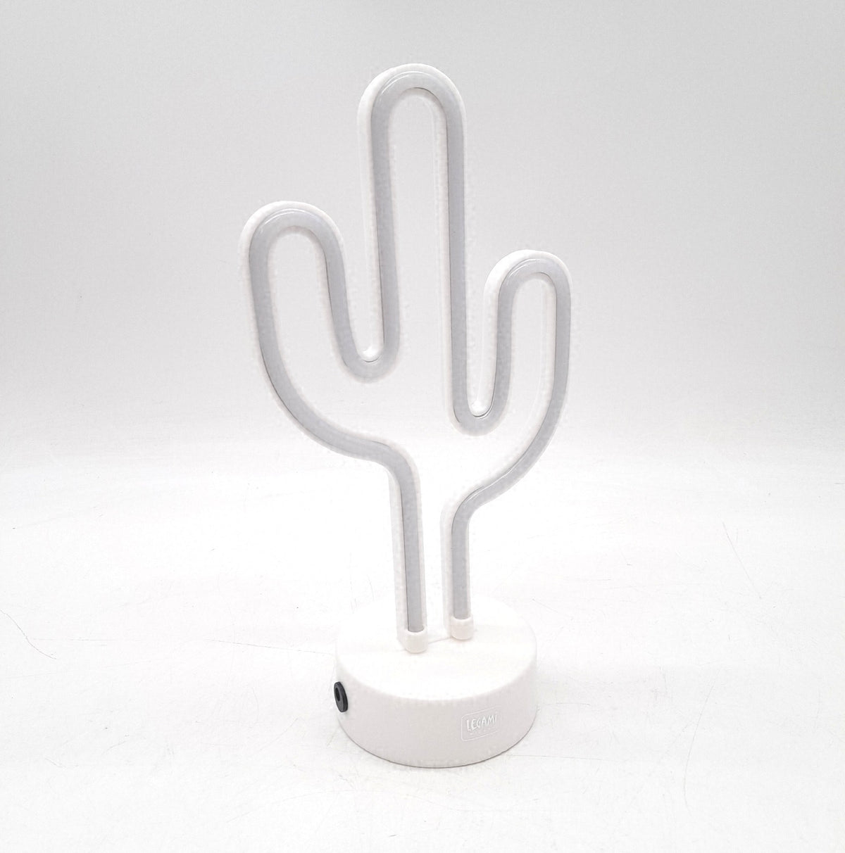 Legami LED Lampe Neon Effekt Its a Sign Cactus doppelte Stromversorgung Tischlampe