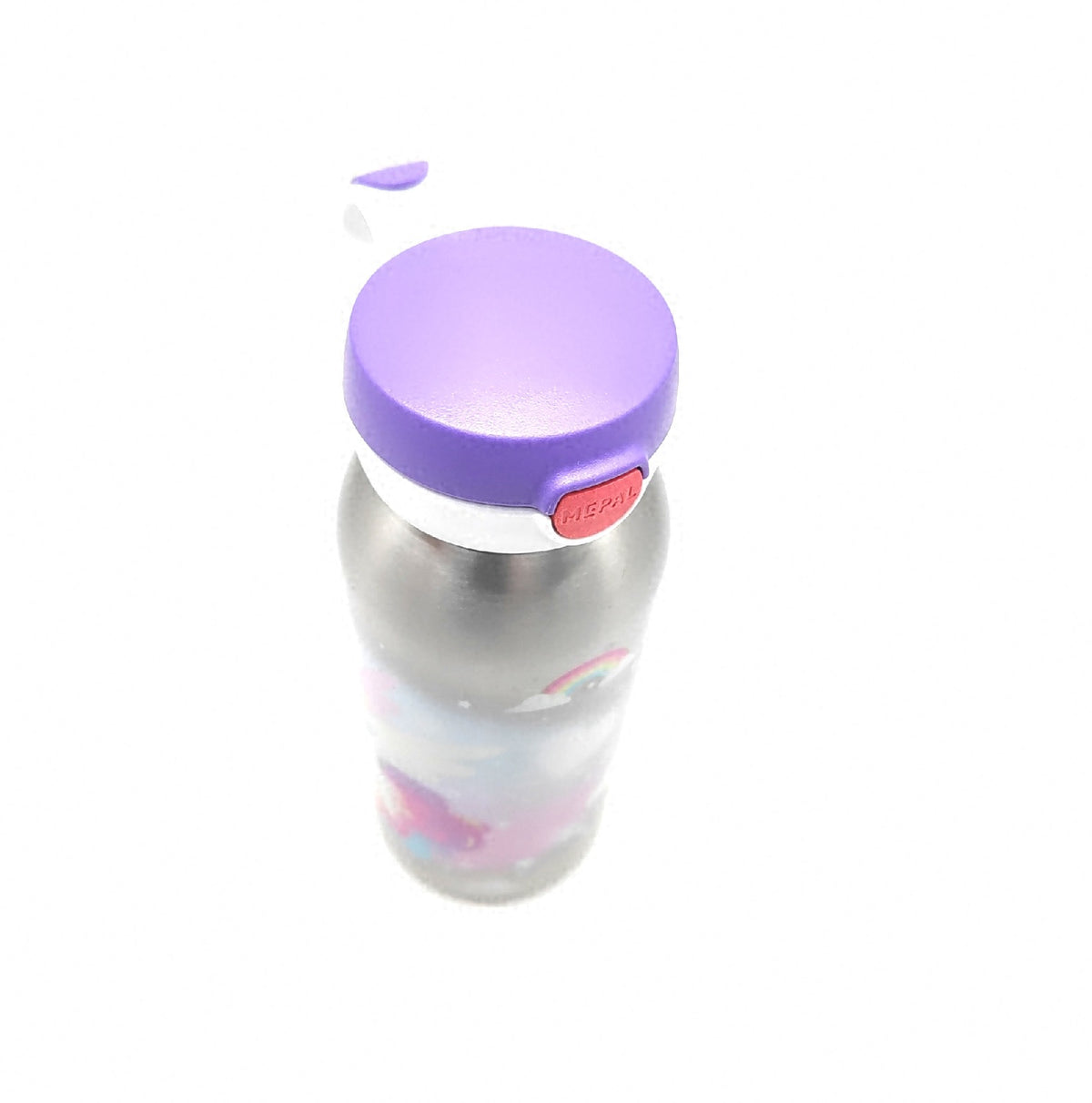Mepal Campus Edelstahl Trinkflasche 600 ml Unicorn Glow Nicht spülmaschinengeeignet