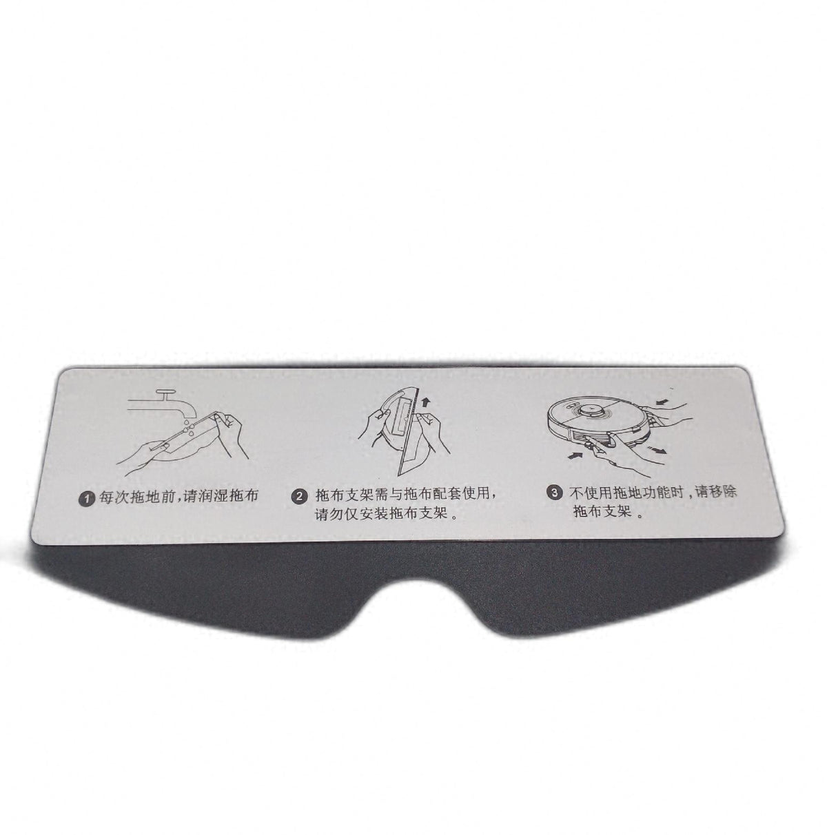 Original Wischtuch Halterung Staubsaugerzubehör für Xiaomi Roborock S7 S8 T7S Zubehör