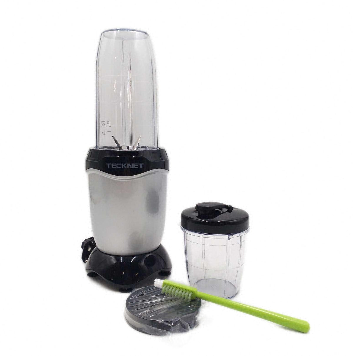 TeckNet 600W Mini Smoothie Maker Standmixer 4 Edelstahlmesser Tragbarer Mixer